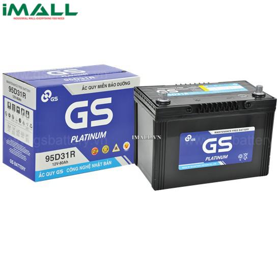 Bình ắc quy GS MF 95D31R (12V-80AH)