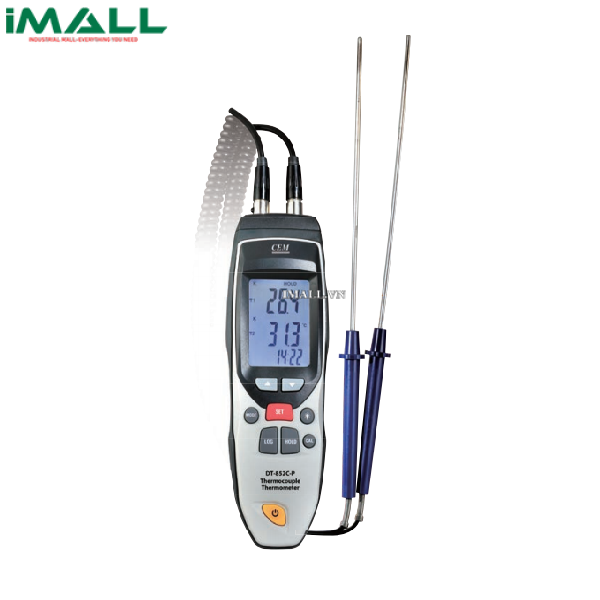 Máy đo nhiệt độ cặp nhiệt loại K/J CEM DT-852C-T (-40°C-125°C)