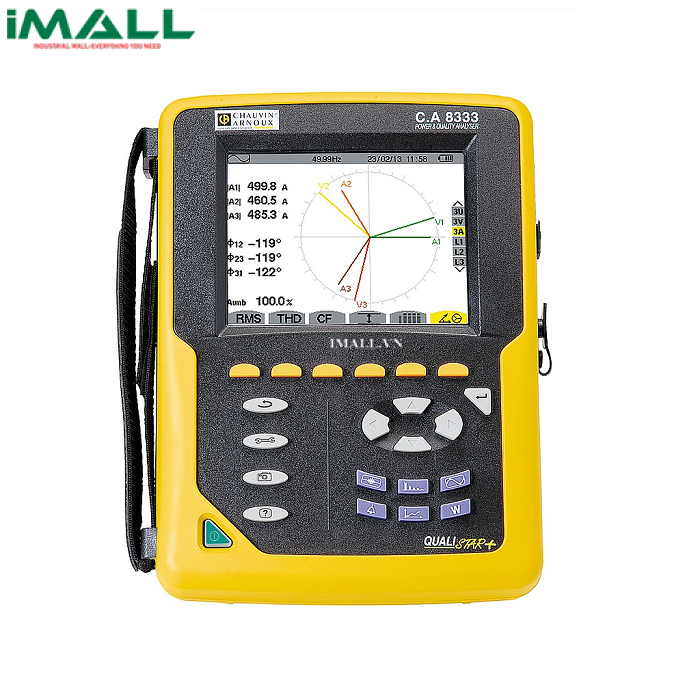 Máy phân tích năng lượng lưới điện 3 pha Chauvin Arnoux C.A 8333 (P01160541)