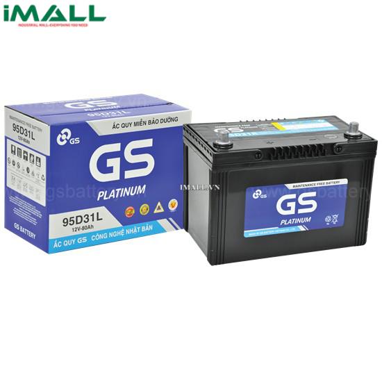 Bình ắc quy GS MF 95D31L (12V-80AH)