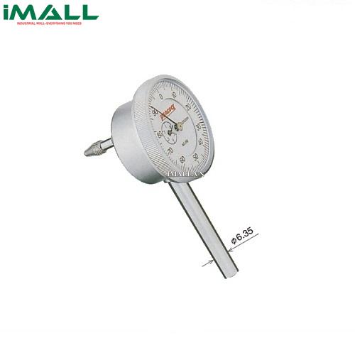 Đồng hồ so Peacock 196A (5mm, 0.01mm, kim đo sau lưng)