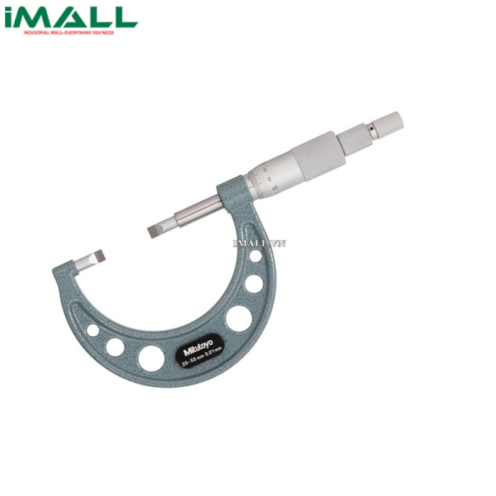 Panme đo ngoài đầu dẹt Mitutoyo 122-109 (200-225mm/ 0.01mm)