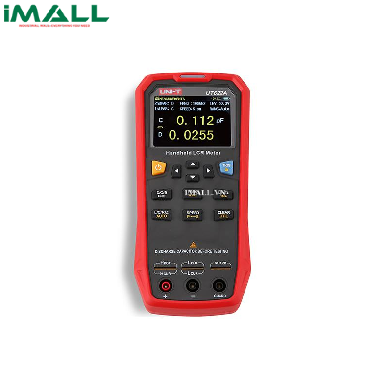 UNI-T UT622A Handheld LCR Meter (99.999H, 99.999mF, 9.9999MΩ)