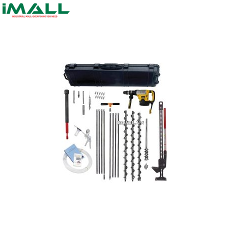 Bộ thiết bị dò khí trong đất và các đầu khoan, máy khoan búa DeWalt D25763K- 2" SDS Max AMS 209.95