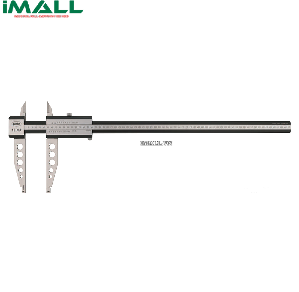 Thước cặp cơ khí Mahr 18 NA (4112302, 0-800mm, 0.02mm)