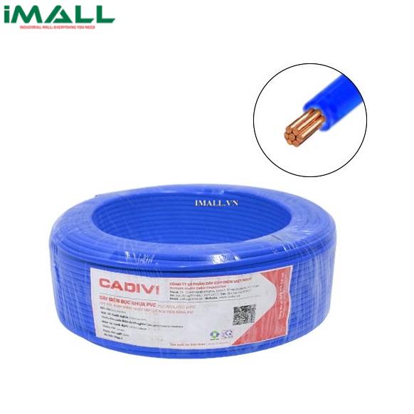 Dây điện đôi Cadivi VCmo 2×2.5 mm2 (Xanh) – 300/500V
