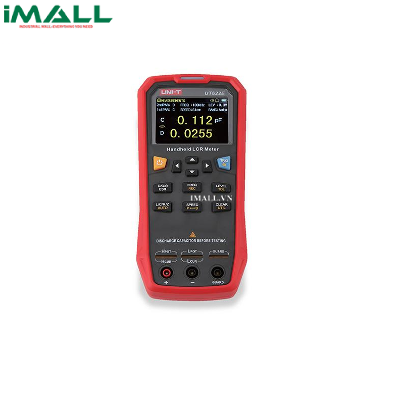 UNI-T UT622E Handheld LCR Meter (99.999H, 99.999mF, 9.9999MΩ)