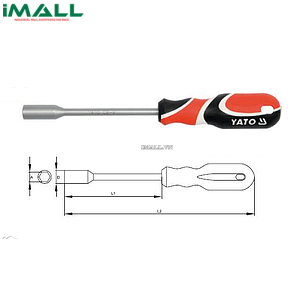 Cờ lê điếu lục giác có tay cầm Yato YT-1544 (8mm)