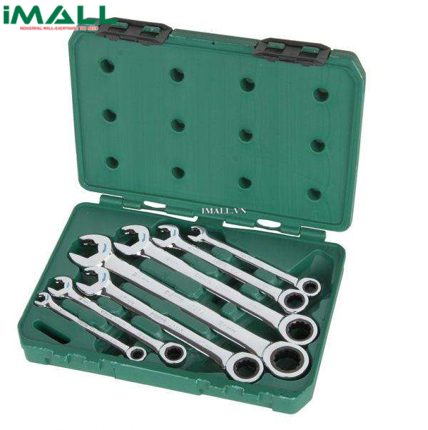 Bộ cờ lê vòng miệng tự động 7 chi tiết (8~22mm) SATA 09050
