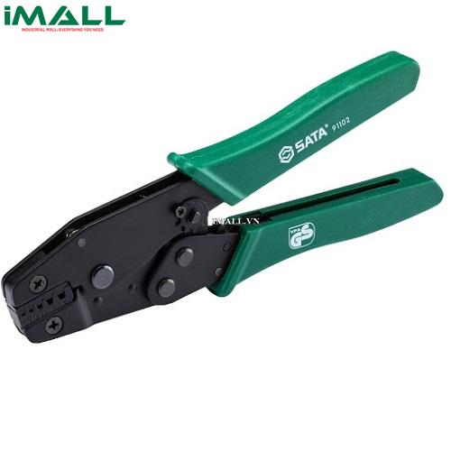 Kìm bấm cos tròn (8", 0.5-6mm²) Sata 91102