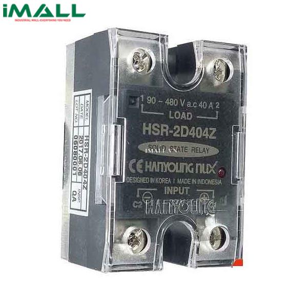 Rơ le bán dẫn Hanyoung nux HSR-2D404Z (4 – 32VDC, 40A, 1 Pha)