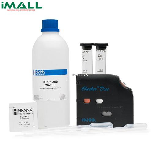 Bộ Dụng Cụ Đo Sắt (Fe²⁺ &amp; Fe³⁺) Thang Cao Trong Nước Sạch HANNA HI38041 (100 lần)