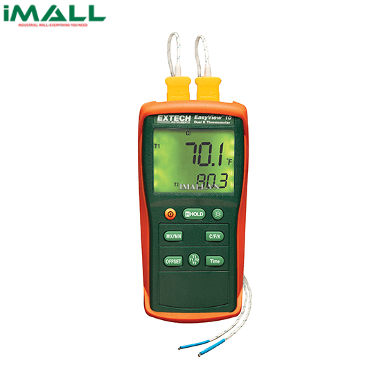 Máy đo nhiệt đô tiếp xúc 2 kênh (kiểu K) Extech EA10