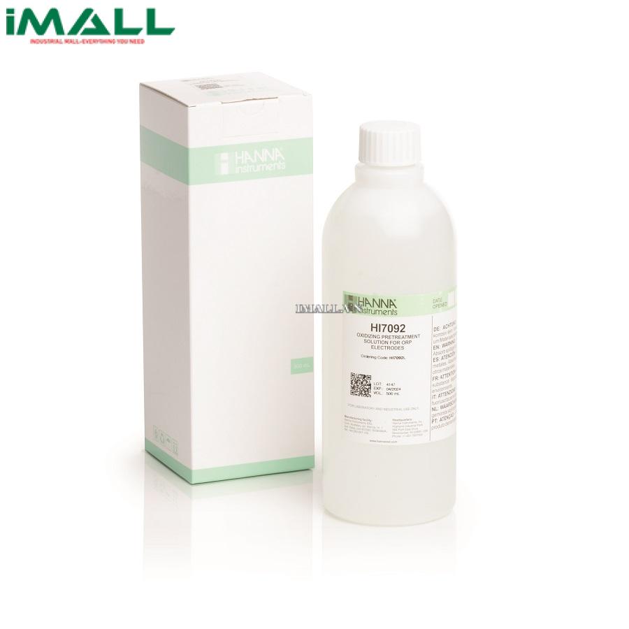 Dung Dịch Xử Lý (Oxy Hóa) Cho Điện Cực ORP HANNA HI7092L (500mL)
