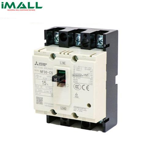 MCCB Mitsubishi NF30-CS 3P 15A (1.5kA)