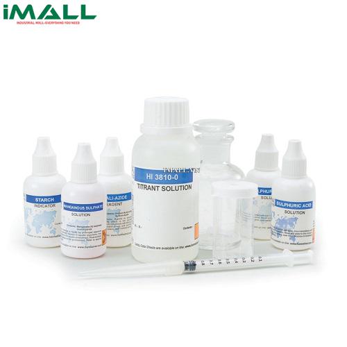 TEST KIT đo oxy hòa tan HANNA HI3810 (0.0 đến 10.0 mg/L O₂, 100 lần đo)