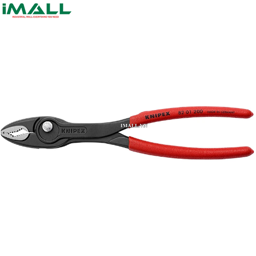 Kìm TwinGrip Mở Ốc Gỉ Sét Ø 4-22mm Tay cầm nhựa đỏ KNIPEX 82 01 200