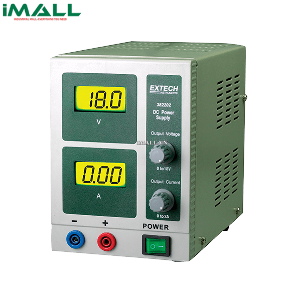 Nguồn một chiều Extech 382202 (3A, 0-18V)
