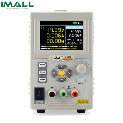 Bộ nguồn DC (0-60V / 5A) OWON SP6053 (300W)