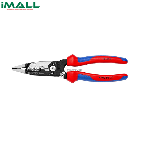 Kìm Lắp Điện 7 Chức Năng Knipex 13 72 8