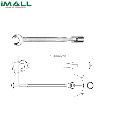 Cờ lê miệng điếu Yato YT-4952 (11mm)