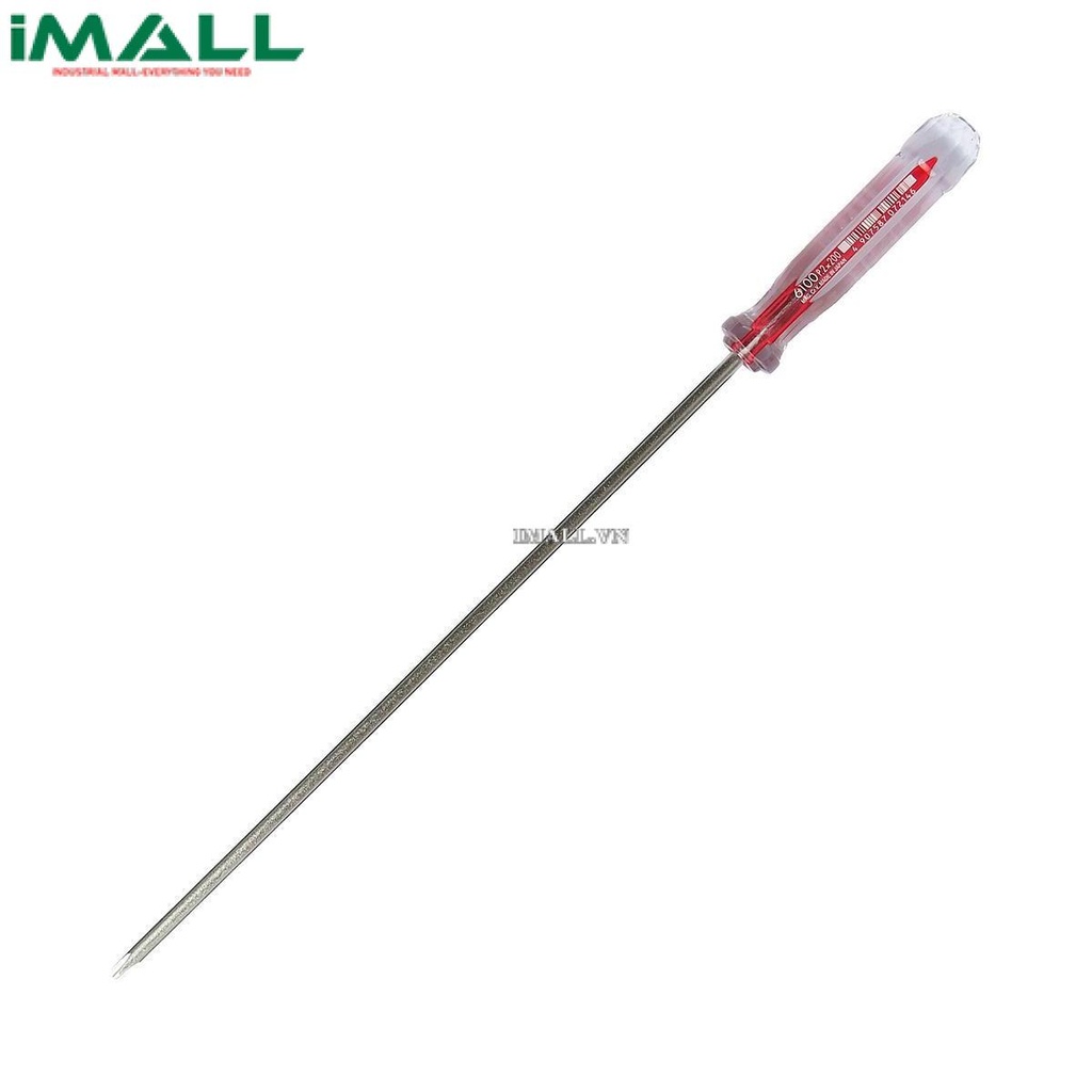 Tô vít 4 cạnh cán nhựa trong Vessel 6100 (No.2x200mm)