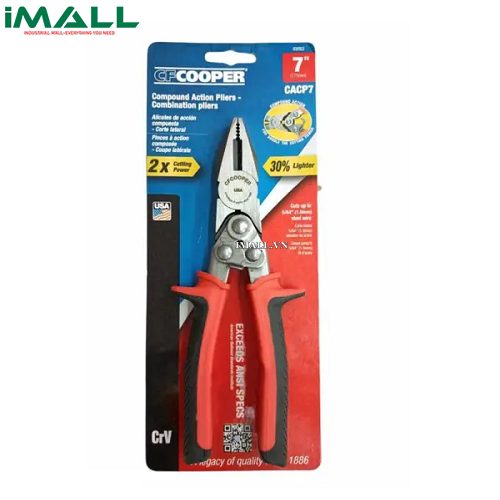 Kềm răng trợ lực 7in/175cm CFCooper 02052