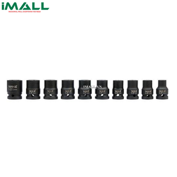Bộ đầu khẩu lục giác 10 chi tiết Yato YT-1025 (1/2")