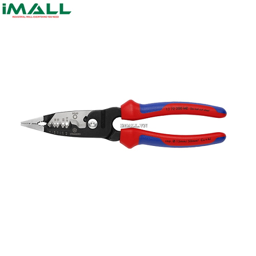Kìm Lắp Điện Đa Năng WireStripper Knipex 13 72 200 ME