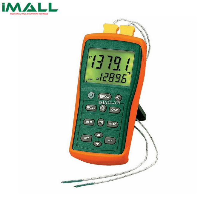Máy đo nhiệt độ tiếp xúc 2 kênh (J, K, E, T, R, S, N) EXTECH EA15