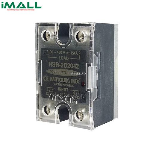 Rơ le bán dẫn Hanyoung nux HSR-2D204Z (4~32VDC, 20A, 1 Pha)