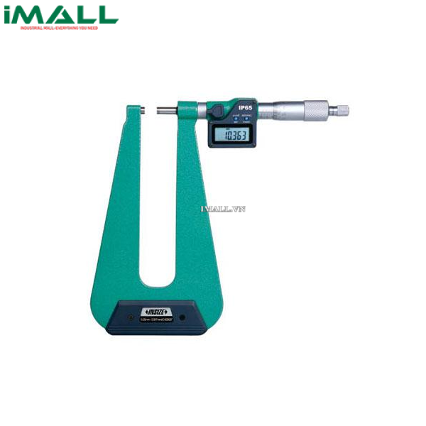 Panme đo chiều dày tấm kim loại điện tử INSIZE 3539-254FA (0-25mm/0-1", 0.001mm)