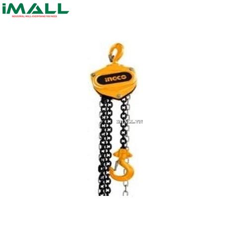 Pa lăng (bá lăng) 1 dây xích 3m (5 tấn) INGCO HCBK0205