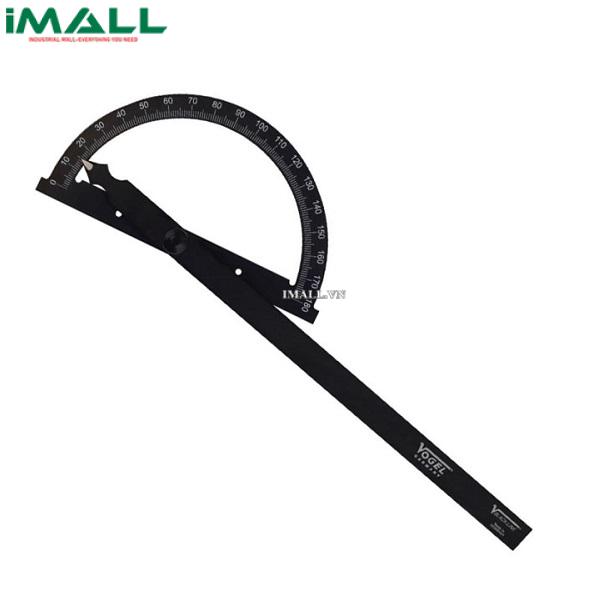 Thước đo độ bằng hợp kim nhôm Vogel 322511-2 (0-180°, 120mm)