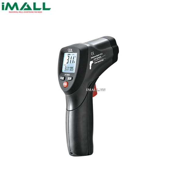 Máy đo nhiệt độ bằng hồng ngoại CEM DT-8862B (-50℃~650ºC, 12:1)