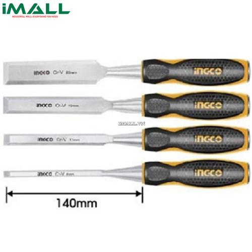 Bộ mũi đục gỗ 4 chi tiết INGCO HKTWC0401