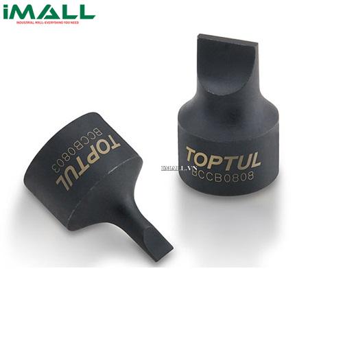 Tuýp đen mũi dẹt 1/4" Toptul BCCB0808
