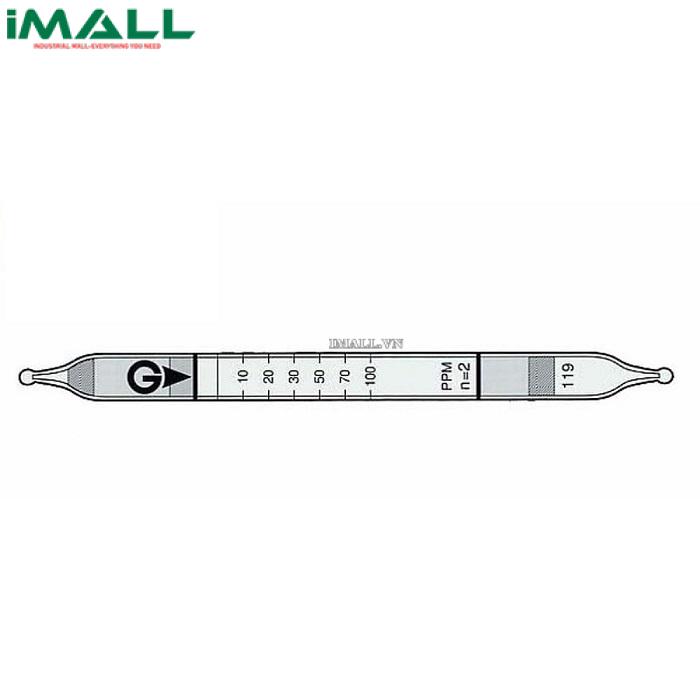 Ống dò đo nhanh Methylcychlohexanol CH3C6H10OH Gastec 119 (5 ~ 100ppm)