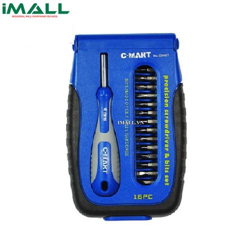 Bộ vít 16 chi tiết C-MART C0027