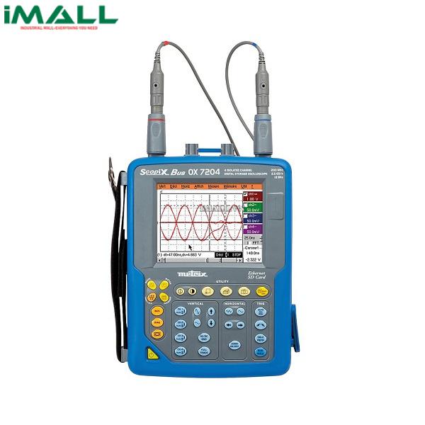 Máy hiện sóng cầm tay Metrix OX 7204 (OX7204-CSD, 4 kênh, 200 MHz)