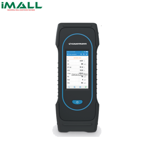 Máy đo khí thải Sauermann SICA 230-6NLDLSLH (27611, cảm biến O2, CO-H2, Low NO/Low NOx, Low NO2, Low SO2, H2S)