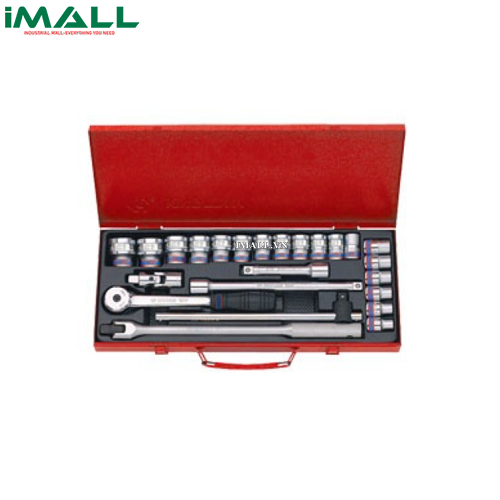 Bộ tuýp 24 chi tiết hệ mét Kingtony 4526MR04 (1/2")