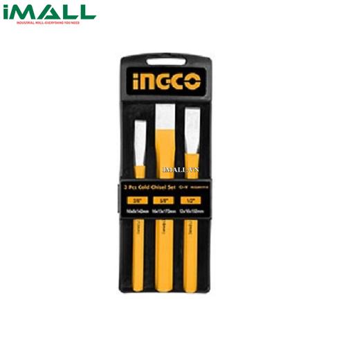Bộ đục sắt 3 chi tiết Ingco HKCCS0301