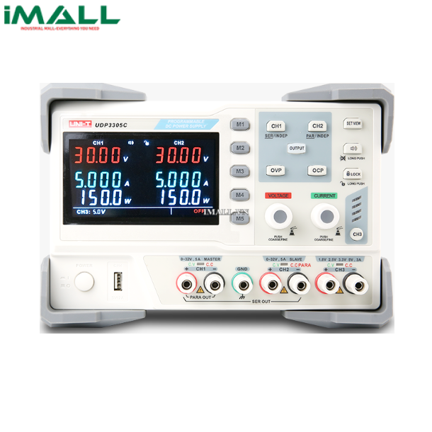 Nguồn DC tuyến tính UNI-T UDP3305S-E (4CH, 30V, 5A)