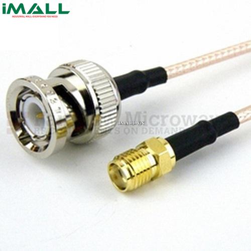 Cáp BNC Male - SMA Female Fairview FMC0813316 (RG-316 Coax; 2 GHz )
