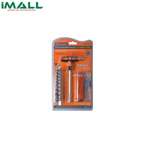 Bộ mũi vít và đầu tuýp 21 chi tiết Asaki AK-6357