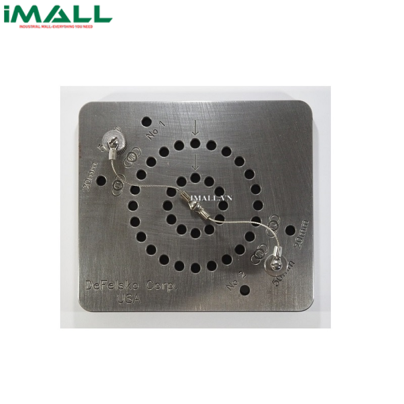 Giá lỗ bằng thép để cố định vị trí đầu đo Defelsko TMPLTAS