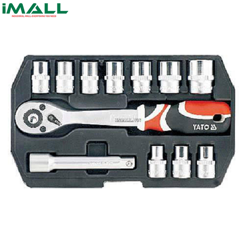 Bộ tuýp tay vặn tổng hợp 12 chi tiết Yato YT-3867 (1/2")