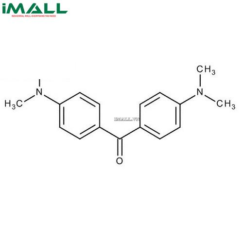 Hóa chất 4,4'-Bis(dimethylamino)-benzophenone để tổng hợp (C₁₇H₂₀N₂O; Chai nhựa 250 g) Merck 8081250250