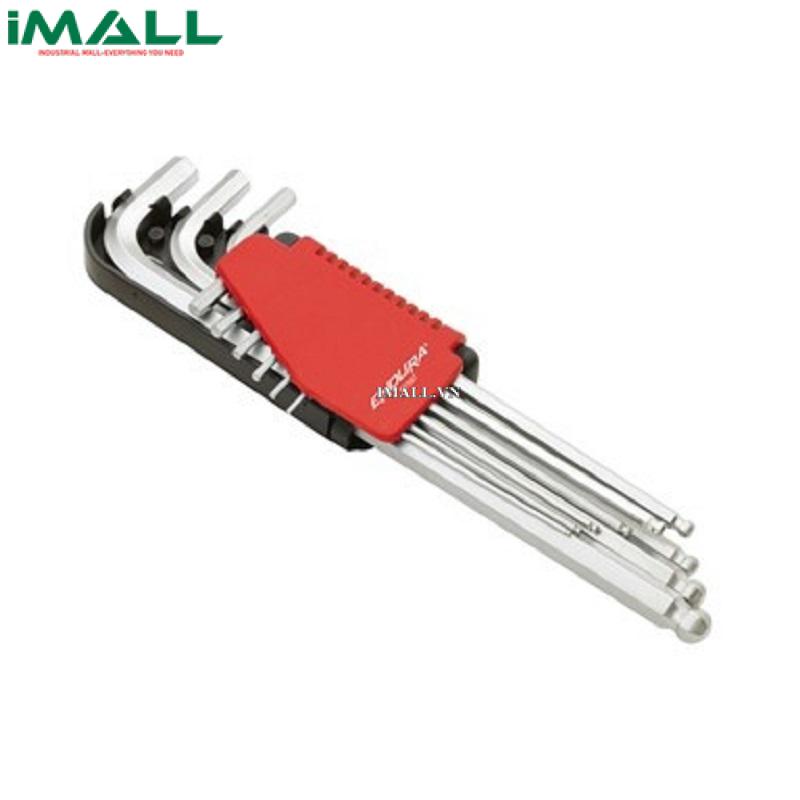 Bộ lục giác bằng dài 9 chi tiết ENDURA E1594 (1.5~10mm)